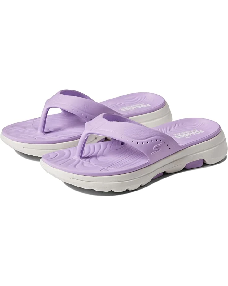 SKECHERS Sandals Foamies Go Walk 5 Pastel 3 Point Sandal 3 SKECHERS Sandals Foamies Go Walk 5 Pastel 3 Point Sandal