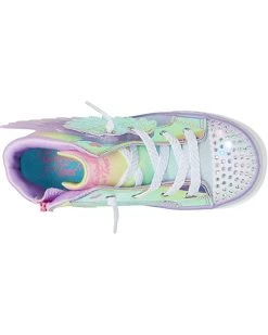 SKECHERS KIDS Sneakers & Athletic Shoes Twinkle Toes - High-Top Shuffle Lite Unicorn Wings 314918N (Toddler/Little Kid) -SKECHERS Shop 712BQcyfcL. AC SR736920