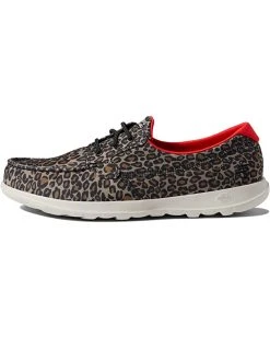 SKECHERS Performance Boat Shoes Go Walk Lite Leopard Print Boat Shoe -SKECHERS Shop 7130iH c9L. AC SR736920