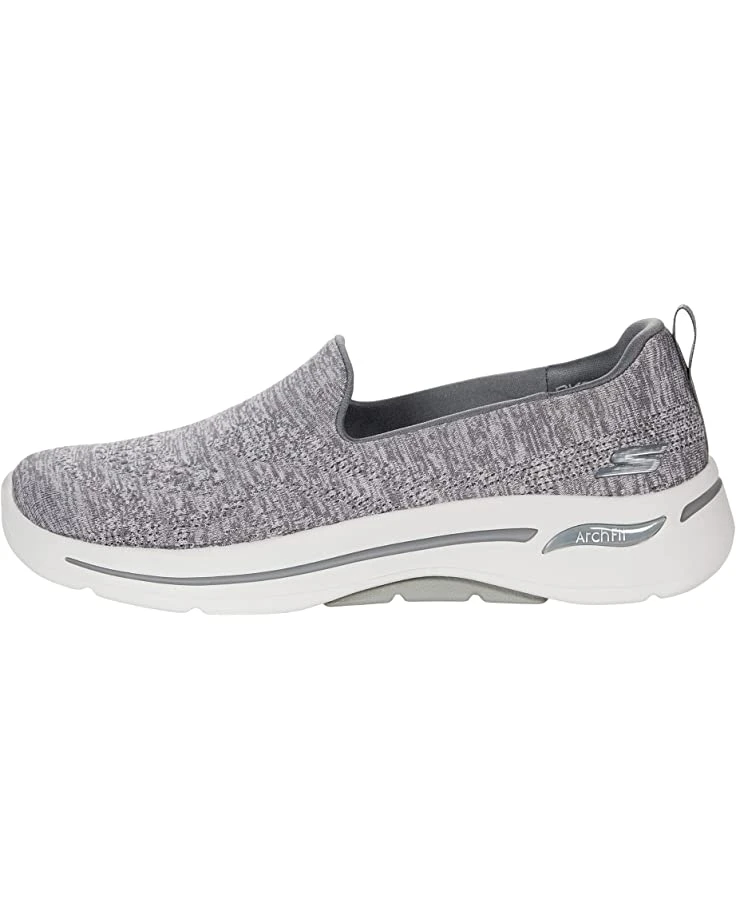 SKECHERS Performance Sneakers & Athletic Shoes Go Walk Arch Fit Heathered Slip-On 6 SKECHERS Performance Sneakers & Athletic Shoes Go Walk Arch Fit Heathered Slip-On - Image 4