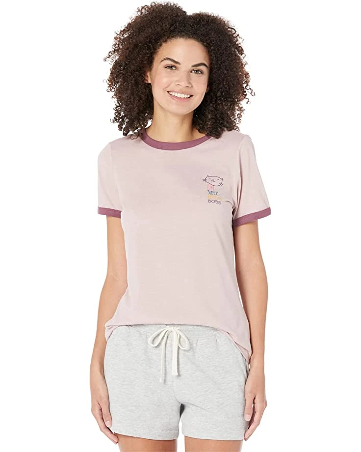 SKECHERS Shirts & Tops Eat Ringer Tee 3 SKECHERS Shirts & Tops Eat Ringer Tee