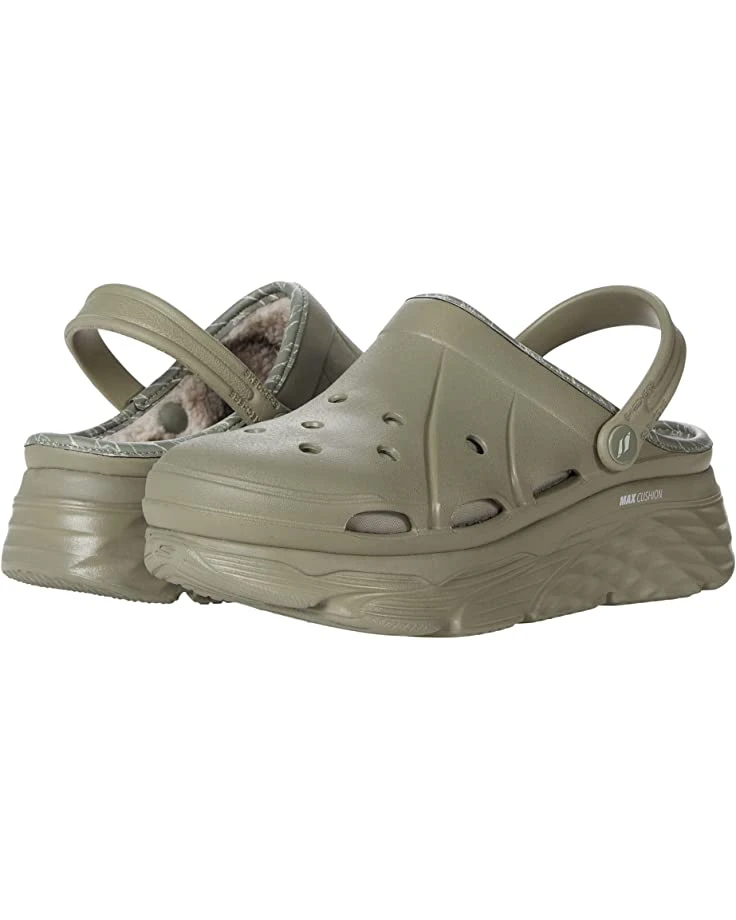 SKECHERS Clogs Foamies Max Cushioning Clog w/ Sherpa Lining 10 SKECHERS Clogs Foamies Max Cushioning Clog w/ Sherpa Lining - Image 8