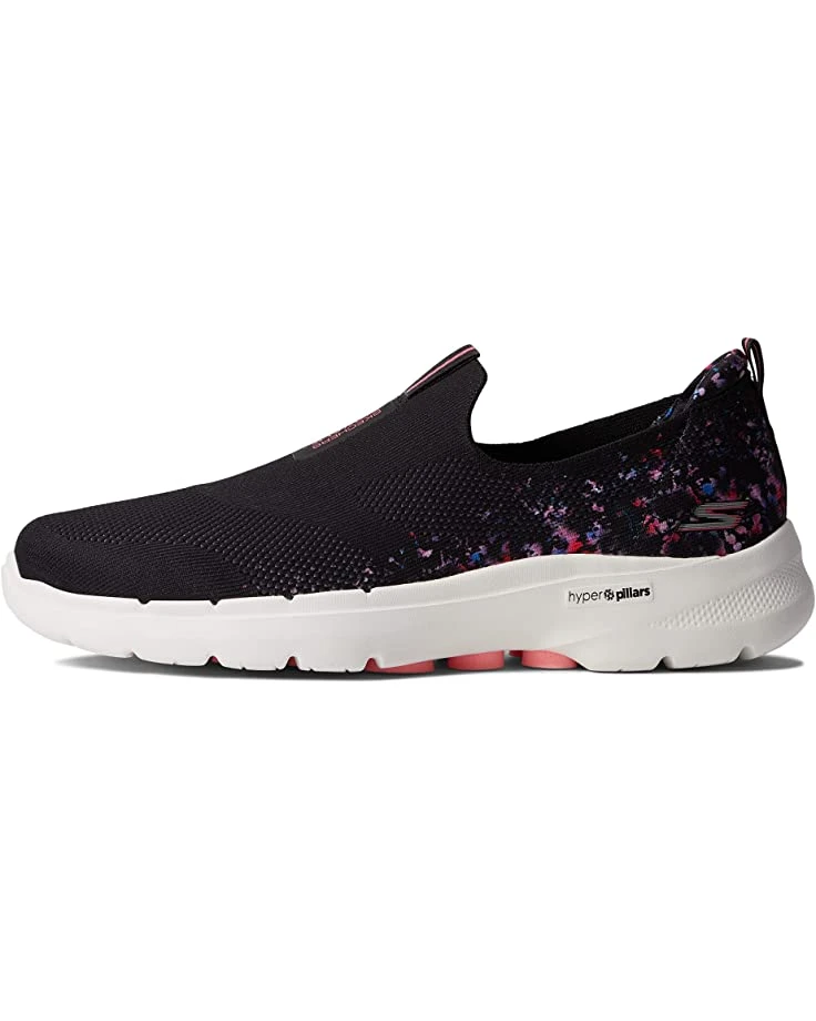SKECHERS Performance Sneakers & Athletic Shoes Go Walk 6 - Floral Sunrise 6 SKECHERS Performance Sneakers & Athletic Shoes Go Walk 6 - Floral Sunrise - Image 4