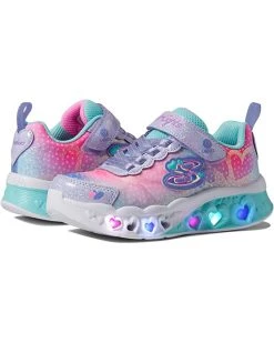 SKECHERS KIDS Sneakers & Athletic Shoes Sport Lighted - Flutter Heart Lights - Simply Love 302315L (Little Kid/Big Kid)