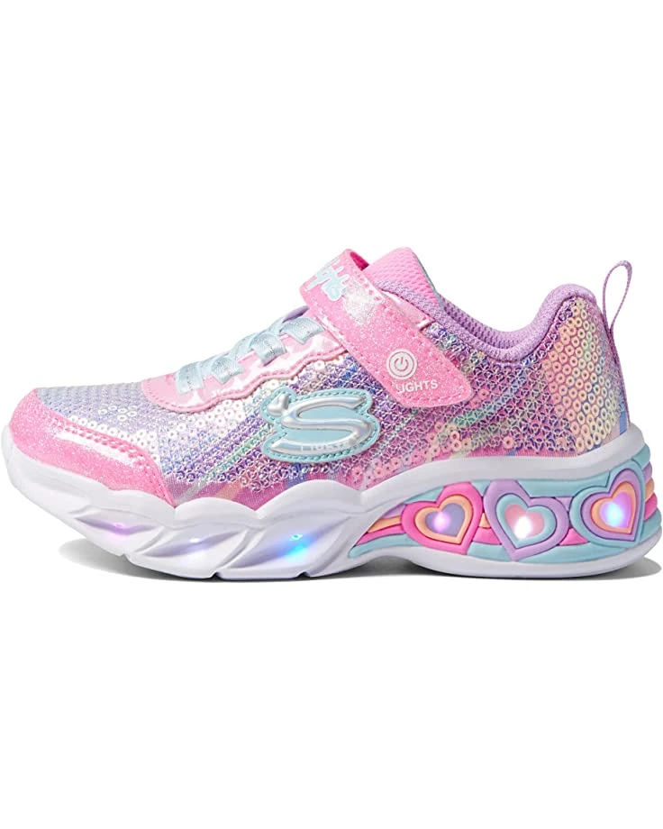 SKECHERS KIDS Sneakers & Athletic Shoes Sport Lighted - Sweetheart Lights - Lets Shine 302313L (Little Kid/Big Kid) 6 SKECHERS KIDS Sneakers & Athletic Shoes Sport Lighted - Sweetheart Lights - Lets Shine 302313L (Little Kid/Big Kid) - Image 4
