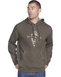 SKECHERS Hoodies & Sweatshirts Men's Skech-Sweats Diamond Logo Pullover Hoodie Sweatshirt