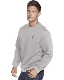 SKECHERS Hoodies & Sweatshirts Skech-Sweats Diamond Logo Crewneck Sweatshirt