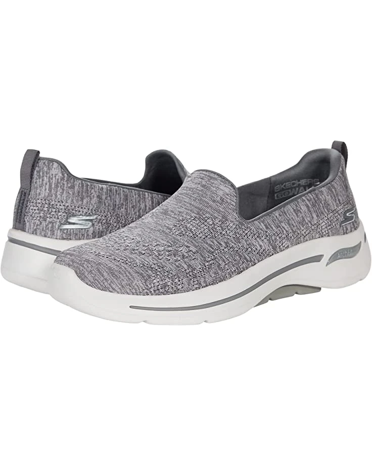 SKECHERS Performance Sneakers & Athletic Shoes Go Walk Arch Fit Heathered Slip-On 3 SKECHERS Performance Sneakers & Athletic Shoes Go Walk Arch Fit Heathered Slip-On