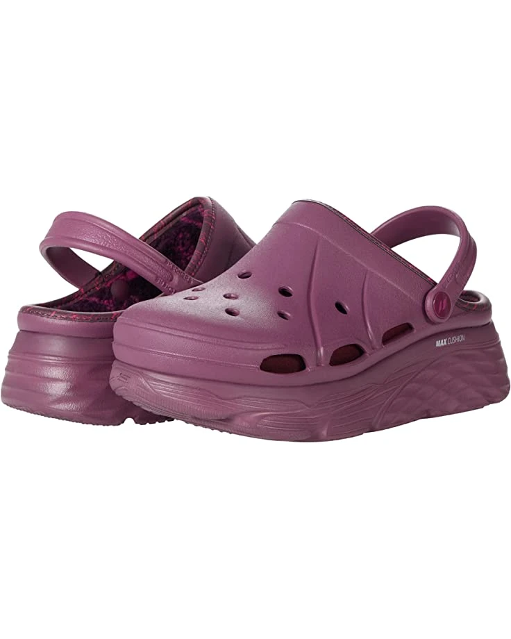 SKECHERS Clogs Foamies Max Cushioning Clog w/ Sherpa Lining 9 SKECHERS Clogs Foamies Max Cushioning Clog w/ Sherpa Lining - Image 7