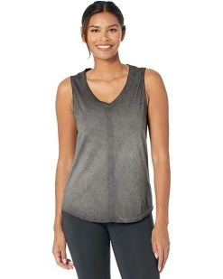 SKECHERS Shirts & Tops Diamond Wash Hatha V-Neck Tank