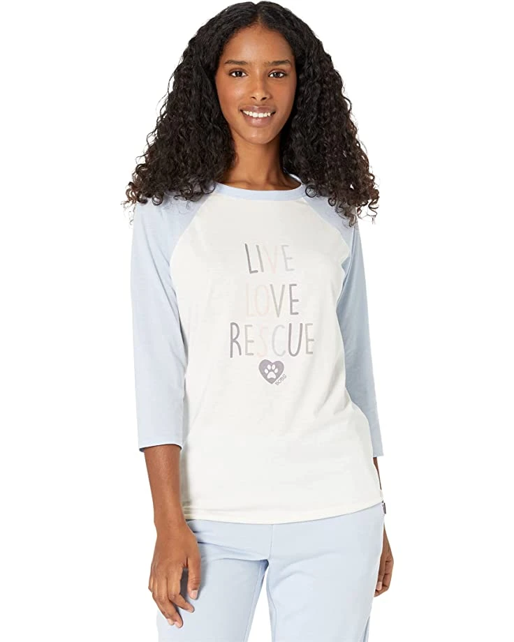 SKECHERS Shirts & Tops Live Love Rescue Baseball Tee 3 SKECHERS Shirts & Tops Live Love Rescue Baseball Tee