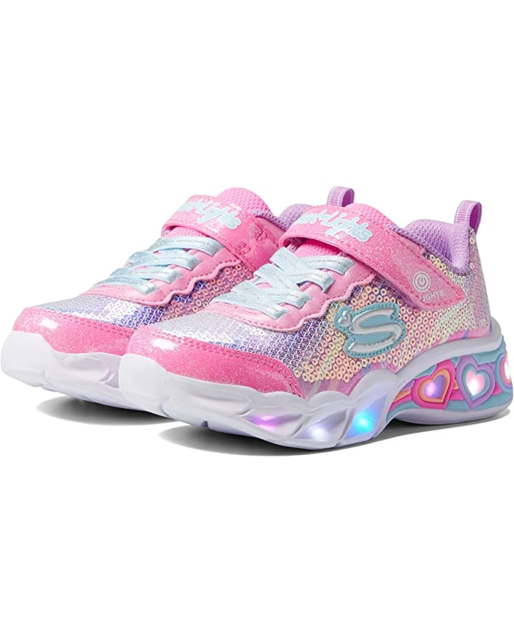 SKECHERS KIDS Sneakers & Athletic Shoes Sport Lighted - Sweetheart Lights - Lets Shine 302313L (Little Kid/Big Kid) 3 SKECHERS KIDS Sneakers & Athletic Shoes Sport Lighted - Sweetheart Lights - Lets Shine 302313L (Little Kid/Big Kid)