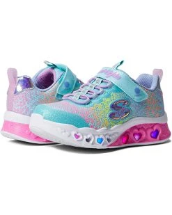 SKECHERS KIDS Sneakers & Athletic Shoes Sport Lighted - Flutter Heart Lights - Loves Wild 302314L (Little Kid/Big Kid)