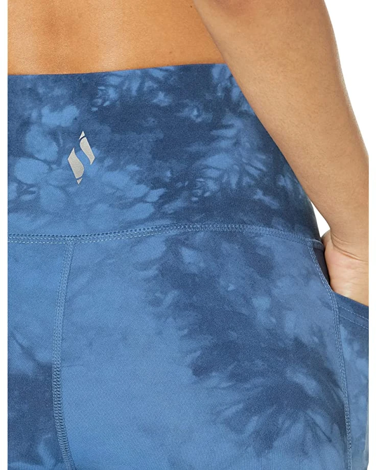 SKECHERS Pants Go Walk Skechdye 7/8 High-Waist Leggings 5 SKECHERS Pants Go Walk Skechdye 7/8 High-Waist Leggings - Image 3